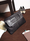 1pc Stylish Womens Large Briefcase - Versatile PU Leather Handbag with Shoulder Strap - Sleek Office & Business Clutch