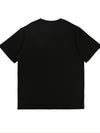 Women's Chic Pearl Lip Print T-Shirt - Casual Black Tee with Short Sleeves, Round Neckline, Breathable & Machine Washable - Ideal for Spring & Summer Fashion, Casual Wear|Round Neckline Top|Glossy Texture