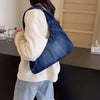 Fashionable denim casual shoulder bag, new trendy and specially designed trendy underarm bag, women's daily shopping bag