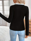 Color Block 2 In 1 Collared Blouse, Elegant Long Sleeve Top For Spring & Fall, Women's Clothing