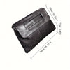 1pc Stylish Womens Large Briefcase - Versatile PU Leather Handbag with Shoulder Strap - Sleek Office & Business Clutch