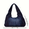 Fashionable denim casual shoulder bag, new trendy and specially designed trendy underarm bag, women's daily shopping bag