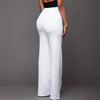 Solid Color Flare Pants Women High Waist Wide Leg Pants Office Ladies Trousers Slim Long Pants pantalones de mujer брюки женски