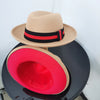 bowler hat Men fedora red bottom fedora for women and men  party hat  men hat for winter elastic band felt hat  jazz church hat