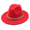 bowler hat Men fedora red bottom fedora for women and men  party hat  men hat for winter elastic band felt hat  jazz church hat