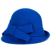 Brand New Wool Skipper Flat Top Hat For Women Felt Wide Brim Fedora Hat Laday Prok Pie Chapeu De Feltro Bowler Gambler