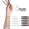 Waterproof Matte Eyebrow Pen Makeup Double Head Lasting Brown Non-Smudged Eye Brow Pencil Tint with Brush Cosmetics