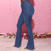 Fall 2020 New High Waist Flare Jeans For Women Casual Skinny Lifting Hips Denim Long Pants Fashion Stretch Jeans S-3XL