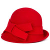 Brand New Wool Skipper Flat Top Hat For Women Felt Wide Brim Fedora Hat Laday Prok Pie Chapeu De Feltro Bowler Gambler