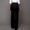 Solid Color Flare Pants Women High Waist Wide Leg Pants Office Ladies Trousers Slim Long Pants pantalones de mujer брюки женски