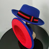 bowler hat Men fedora red bottom fedora for women and men  party hat  men hat for winter elastic band felt hat  jazz church hat