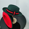 bowler hat Men fedora red bottom fedora for women and men  party hat  men hat for winter elastic band felt hat  jazz church hat