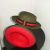 bowler hat Men fedora red bottom fedora for women and men  party hat  men hat for winter elastic band felt hat  jazz church hat