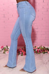 Fall 2020 New High Waist Flare Jeans For Women Casual Skinny Lifting Hips Denim Long Pants Fashion Stretch Jeans S-3XL