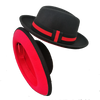 bowler hat Men fedora red bottom fedora for women and men  party hat  men hat for winter elastic band felt hat  jazz church hat