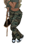 Plus Size Pants for Fat Women Waist Tie Casual Trousers 5XL