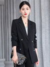 Coat Women's Orange Korean Fashion Spring and Autumn Suit Coat