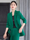 Coat Women's Orange Korean Fashion Spring and Autumn Suit Coat