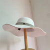 Elegant Ladies Rhinestone Fedora Hat Dome Hepburn Style Party Wedding Cap Felt Hat Women's Church Hat Large Brim Bucket Hat