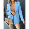 High Quality Autumn Women's Jacket 2023 Casual Long Sleeve Blazer Dress Women Sexy Female Blazer Dress Chic Outfit Office Ladies