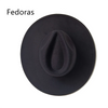 Gorras Hat Fedoras 9.5cm Wide Brim Hat Women's Winter Men's Hat Denim Felt Women's Hat New Fedora Sombreros шапка женская