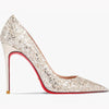 Women Sequins Pumps Red Bottom Black Evening Party Shoes Silver Wedding Dress High Heels Summer Spring Autumn Stilettos