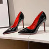 New Pointed Toe High Heels Women 2024 New Sole Pumps Red Bottom High Heels Plus Size Women Wedding Shoes Bride Platform Heels