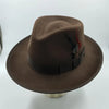 Suede 2023 New Fedora Men's and Women's Hat Autumn Panama Jazz Hat British Style Elegant Retro Fedora Wide brim Hat