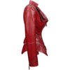 Fashion SX Women's Crocodile Rivet PU Jacket Perfect Shape Motorcycle Bicycle Jacket