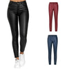 New Women PU Leather Pants Black Sexy Stretch Bodycon Trousers Women High Waist Long Casual Pencil Pants Plus Size XS-4XL