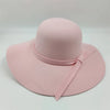 Elegant Ladies Rhinestone Fedora Hat Dome Hepburn Style Party Wedding Cap Felt Hat Women's Church Hat Large Brim Bucket Hat