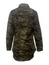 Shirt Coats Women Full Sleeve Tops Jackets Camouflage Casual Coat Turn Down Collar Single Breasted Y2k Streetwear Hole Jacket