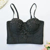 Women Tank Tops Sexy Sequined Diamond Bra Woman Clothes Push Up Bustier Club y2k Crop Top Party Ladies Corset Blusas Ropa Mujer
