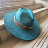 Ethnic style suede fedora hat retro fashion large brim hat men women hat top hat flat soft hat wholesale sombrero hombre шляп