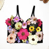 Women Tank Tops Sexy Sequined Diamond Bra Woman Clothes Push Up Bustier Club y2k Crop Top Party Ladies Corset Blusas Ropa Mujer