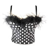 Women Tank Tops Sexy Sequined Diamond Bra Woman Clothes Push Up Bustier Club y2k Crop Top Party Ladies Corset Blusas Ropa Mujer