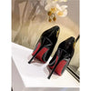 New Pointed Toe High Heels Women 2024 New Sole Pumps Red Bottom High Heels Plus Size Women Wedding Shoes Bride Platform Heels