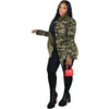 Shirt Coats Women Full Sleeve Tops Jackets Camouflage Casual Coat Turn Down Collar Single Breasted Y2k Streetwear Hole Jacket