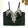 Women Tank Tops Sexy Sequined Diamond Bra Woman Clothes Push Up Bustier Club y2k Crop Top Party Ladies Corset Blusas Ropa Mujer