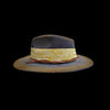 Ethnic style hats with worn out woven straps, pure wool felt hats, outdoor fashionable wool hats