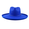 Love Top 10cm Big Brim Fedora Hats Autumn Winter Woolen Jazz Top Hat Women's Fascinator Bow Fashion Wide Brim Felt Panama Cap