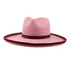 Love Top 10cm Big Brim Fedora Hats Autumn Winter Woolen Jazz Top Hat Women's Fascinator Bow Fashion Wide Brim Felt Panama Cap