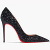 Women Sequins Pumps Red Bottom Black Evening Party Shoes Silver Wedding Dress High Heels Summer Spring Autumn Stilettos