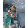 Crop Tops Retro Wild Hollow Perspective Tassel Sexy Spaghetti Strap Tanke Top Women Built In Bra New Back Lace Halter Neck