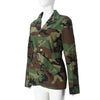 Women OL Work Long Sleeve Notched Neck Blazers Street INS Camouflage Print Belt Blazers Tops Street Outwear Coats