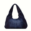 Fashionable denim casual shoulder bag, new trendy and specially designed trendy underarm bag, women's daily shopping bag