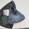 Fashionable denim casual shoulder bag, new trendy and specially designed trendy underarm bag, women's daily shopping bag